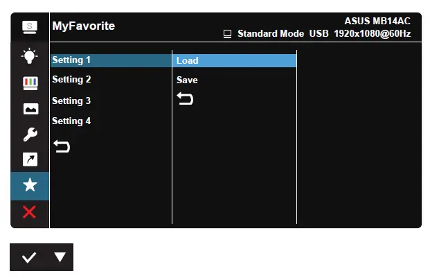 ASUS -MB14AC- Portable -USB- Monitor -18