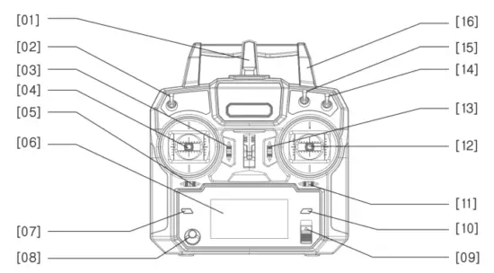 SwellPro CP01.004 Fisherman FD1 Fishing Drone - Remote Control Components