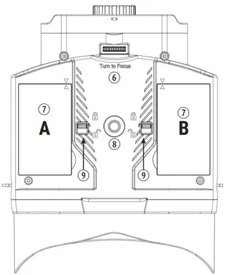 BRESSER 1877480 Bino 3x20 Digital Night Vision - Parts overview 3
