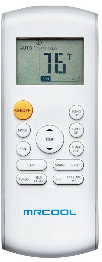 MRCOOL R 57A6-BGEFU1 Remote Control-fig1