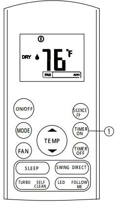 MRCOOL R 57A6-BGEFU1 Remote Control-fig13