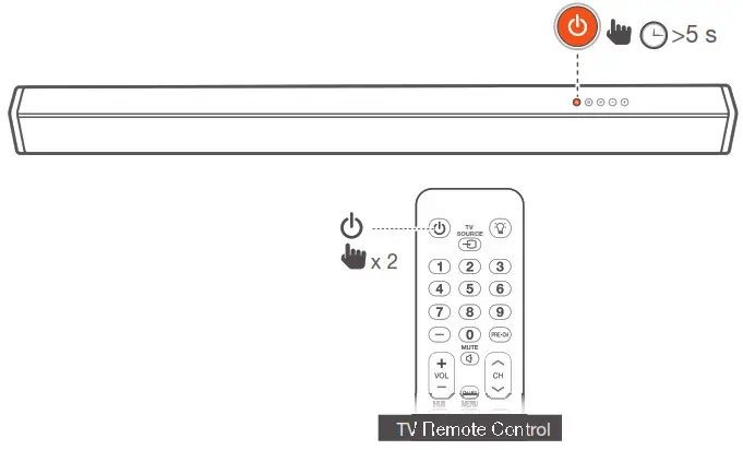 JBL Reflect Flow True Wireless -Learning POWER button
