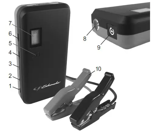 Schumacher SL1317 Jump Starter - FEATURES