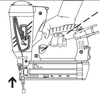 Paslode IM200Li 18 Gauge Cordless Brad Nailer 15
