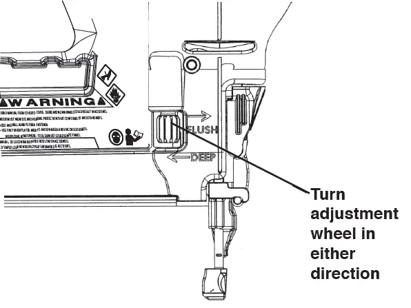Paslode IM200Li 18 Gauge Cordless Brad Nailer 16