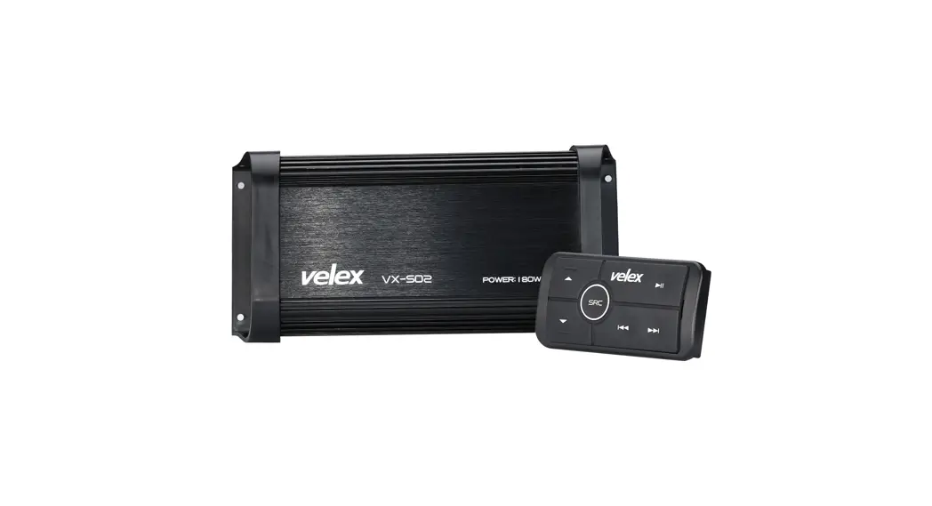 Velex Vx505 Bluetooth Amplifier Instruction Manual Velex Vx505 Bluetooth Amplifier Instruction Manual