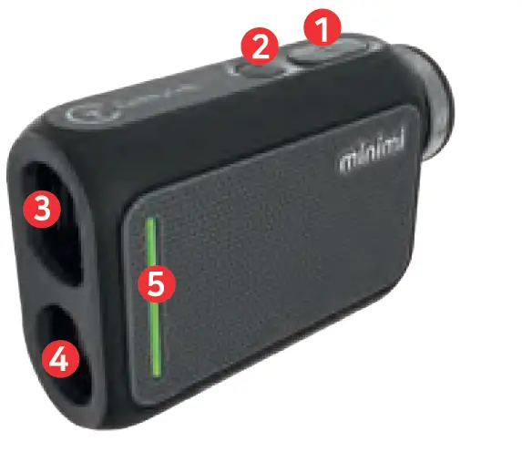 CaddyTalk Minimi Golf Range Finder-1