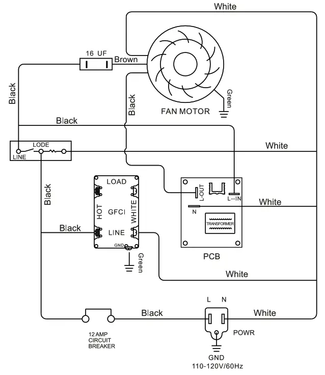 alorair 900 Zeus air mover dryer carpet - FIG 4