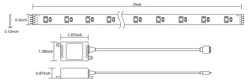 SYLVANIA 65482 MOSAIC LED FLEXIBLE LIGHT KIT - figure 1