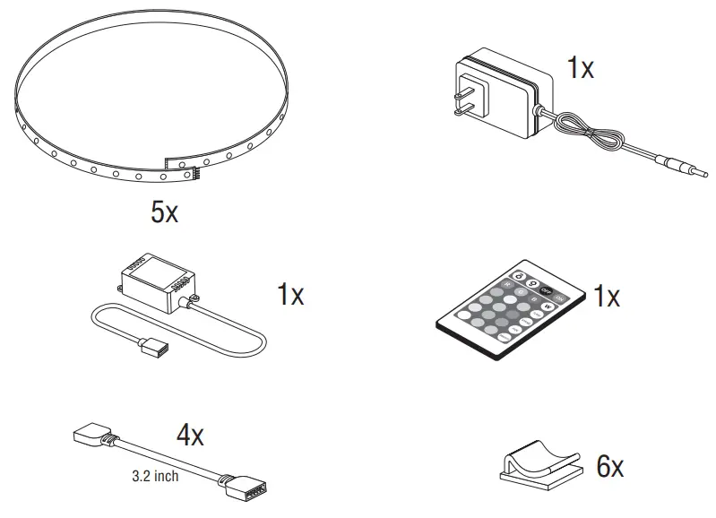 SYLVANIA 65482 MOSAIC LED FLEXIBLE LIGHT KIT