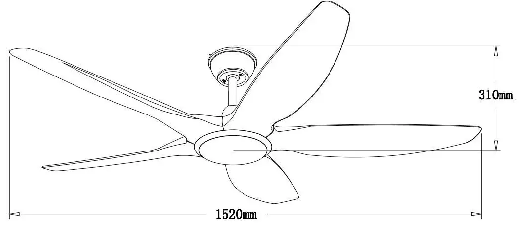 QAZQA 102713 Fimm Ceiling Fan-1