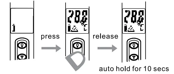 AMPROBE IR 450 Infrared Pocket Thermometer - Figure 5