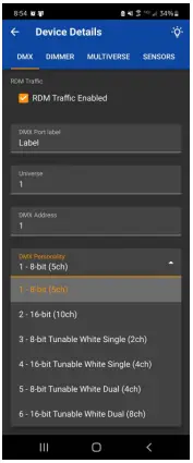 CITY THEATRICAL 5942 QolorFLEX 5x2.5A 900MHz2.4GHz Multiverse Dimmer-fig5
