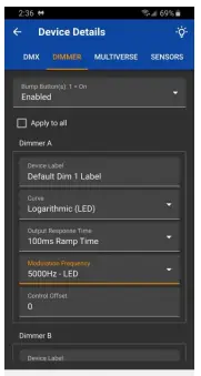 CITY THEATRICAL 5942 QolorFLEX 5x2.5A 900MHz2.4GHz Multiverse Dimmer-fig6
