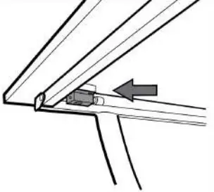 origami Computer Desk -lock position