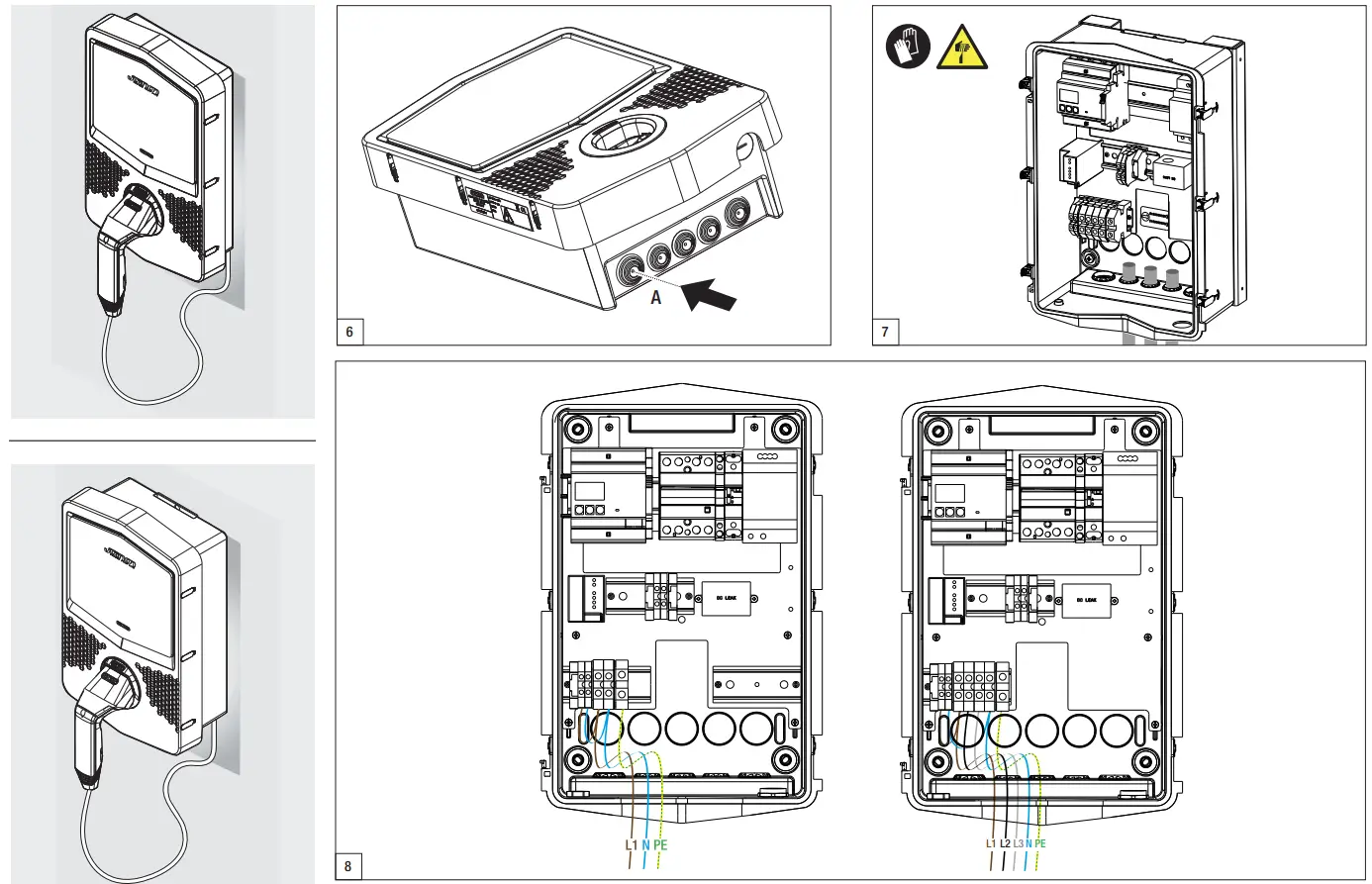 GEWISS-GWJ3014L-Joinon Range-Electric-Vehicle-Charging Wallbox-FIG2
