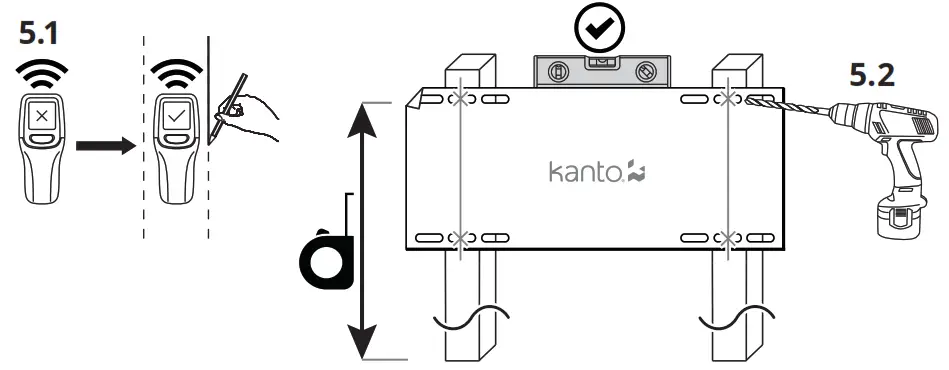 kanto SDX600 Full Motion Anti Theft Security TV Mount - fig13