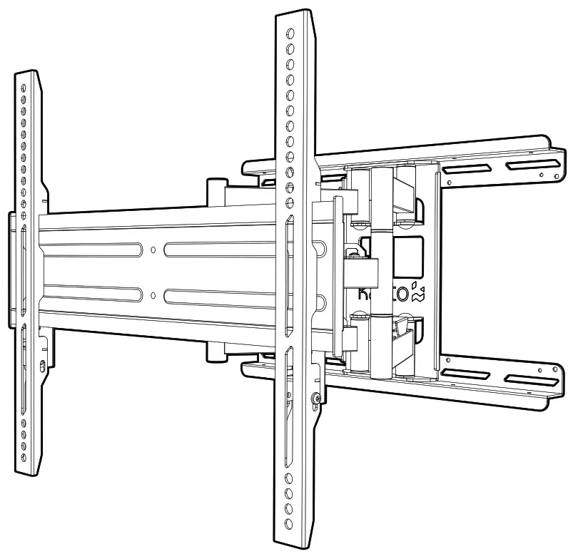 kanto SDX600 Full Motion Anti Theft Security TV Mount