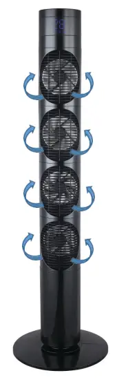 Goldair GCMT350 117cm Multi Direction Tower Fan-fig3