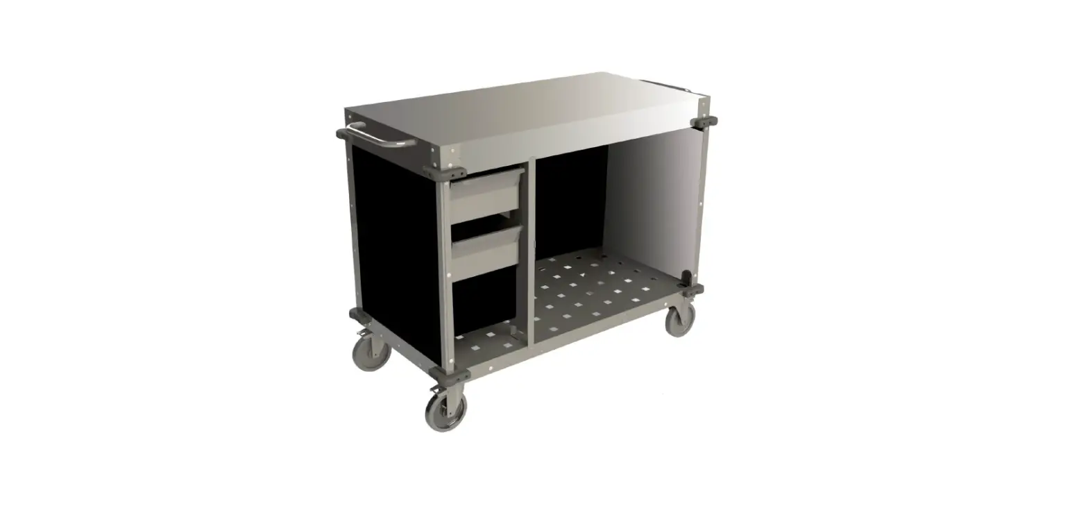 Cadco Cbc-phrx-l6 Black Mobile Medium Stainless Steel Demo Sampling Cart Instruction Manual Cadco Cbc-phrx-l6 Black Mobile Medium Stainless Steel Demo Sampling Cart Instruction Manual