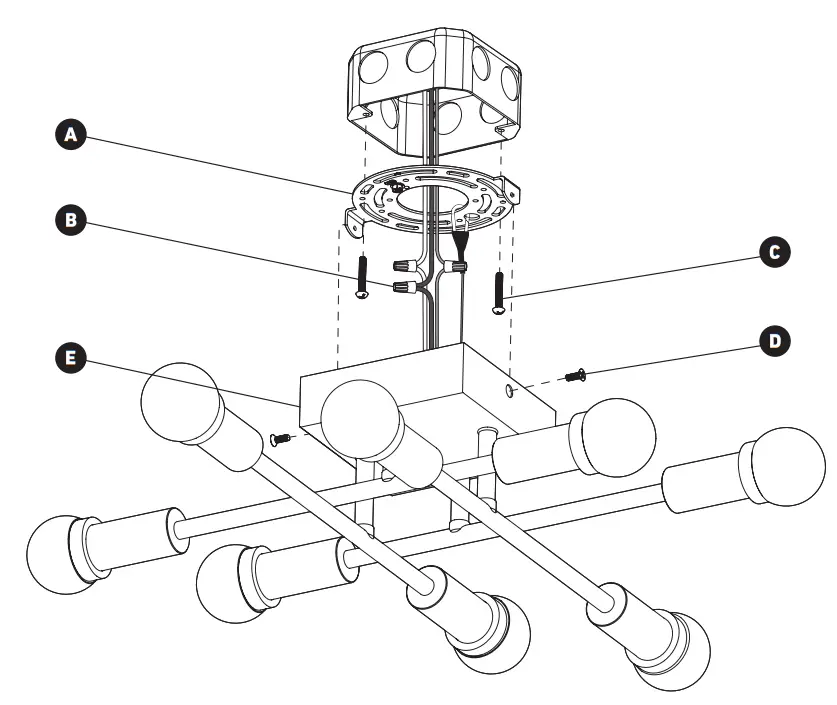 artika FM ARC BG Aristo LED Flush Mount Light - FIG 3