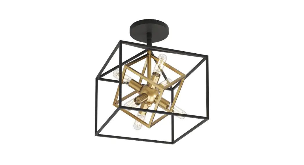 Artika Fm-arc-bg Aristo Led Flush Mount Light Instruction Manual