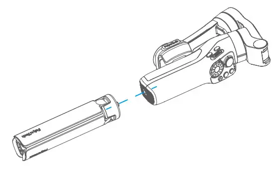 FeiyuTech VIMBLE 3 Axis Handheld Gimbal for Smartphone - . Switching 3