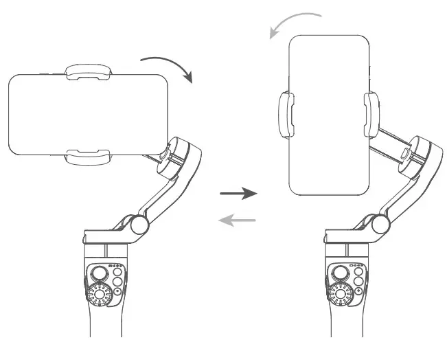 FeiyuTech VIMBLE 3 Axis Handheld Gimbal for Smartphone - . Switching
