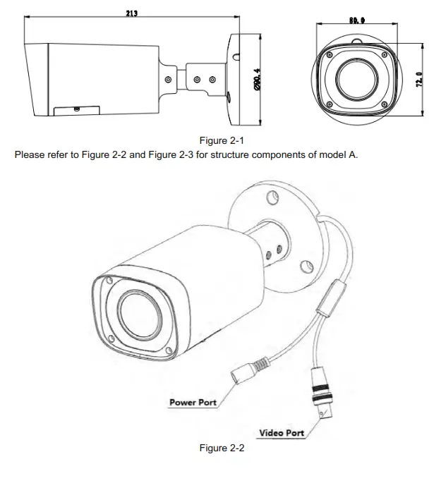 dahua HFW1500DP Bullet HDCVI Camera - Fig