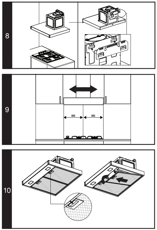 GRUNDIG GDKP2464BBSC 60cm T-Shaped Hood Inox - Fig 4