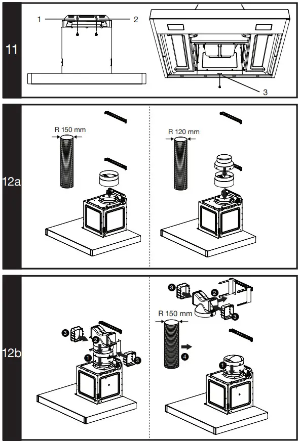GRUNDIG GDKP2464BBSC 60cm T-Shaped Hood Inox - Fig 5