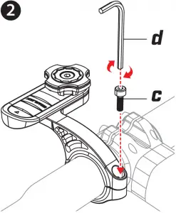 Out-Front BIKE Mount Installation 2