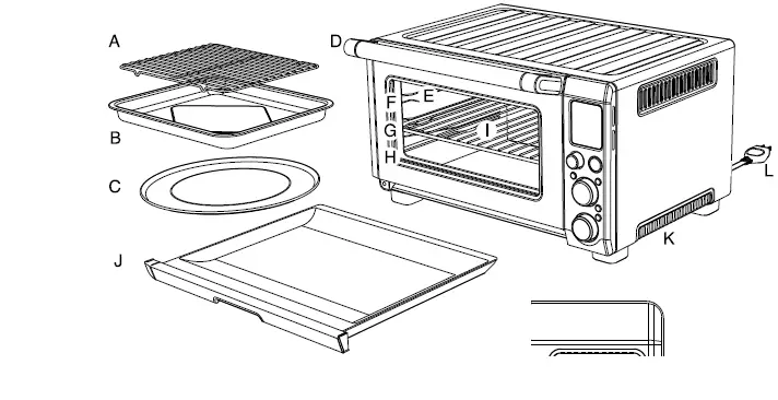 Sage BOV820 Built In Electric Single The Smart Oven-2