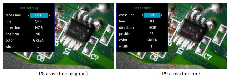 Andonstar 407-Pro Digital Microscope - cross