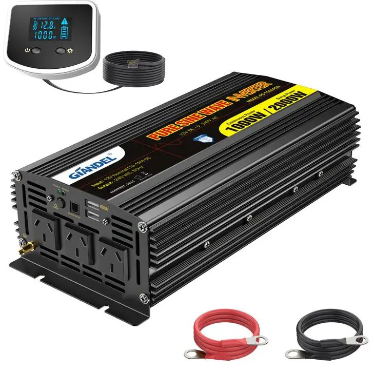 GIANDEL PS-1000PDR 1000W Pure Sine Wave Inverter-FIG1
