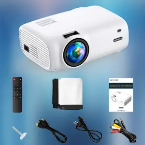HOWWOO-BL-43-1080P-Wi-Fi-and-Bluetooth-Projector-fig-1