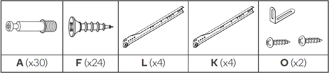 kogan SLHONEYCDBA Honeycomb Chest of Drawers 03