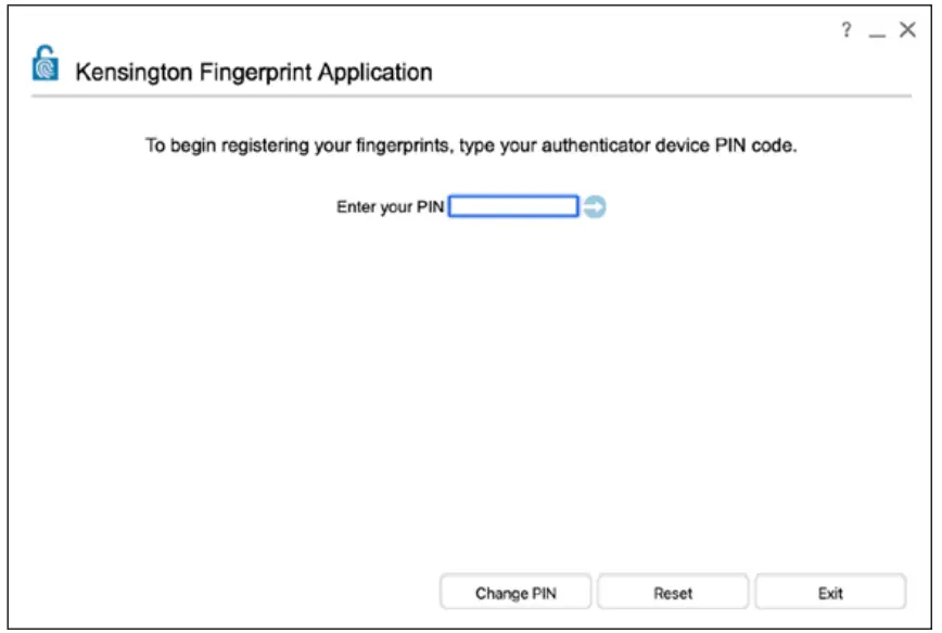 Kensington macOS Fingerprint Provisioning Tool for VeriMark Guard fig 5