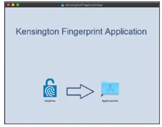 Kensington macOS Fingerprint Provisioning Tool for VeriMark Guard fig 11