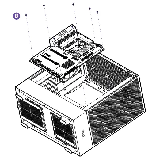 NZXT H5 FLOW Compact Midtower Airflow Case - Fig12