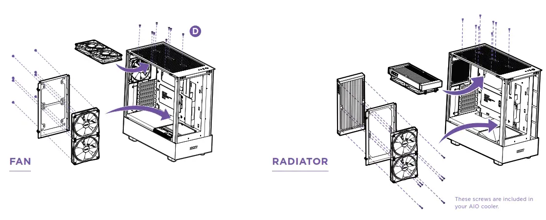NZXT H5 FLOW Compact Midtower Airflow Case - Fig17