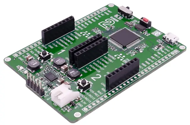 MIKROE Clicker 2 Battery Powered STM32 Development Board-fig1