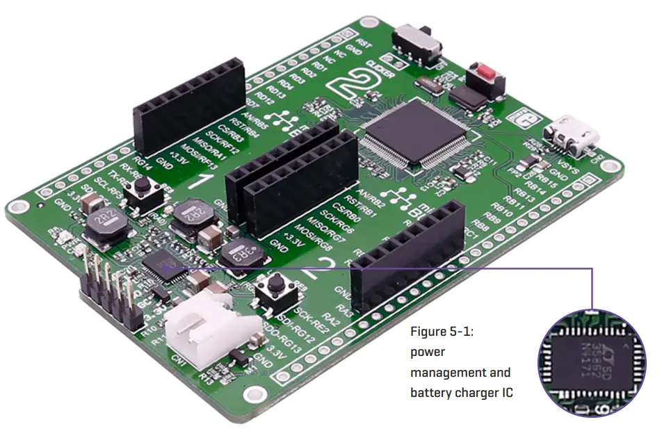 MIKROE Clicker 2 Battery Powered STM32 Development Board-fig20