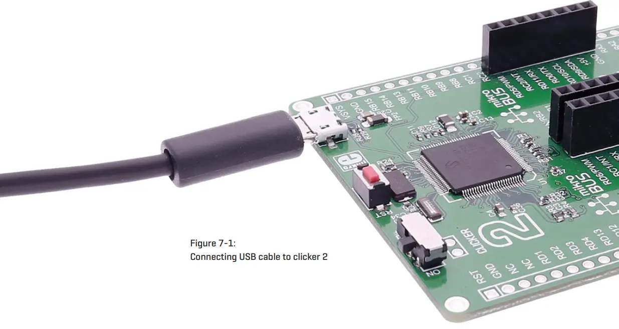 MIKROE Clicker 2 Battery Powered STM32 Development Board-fig22