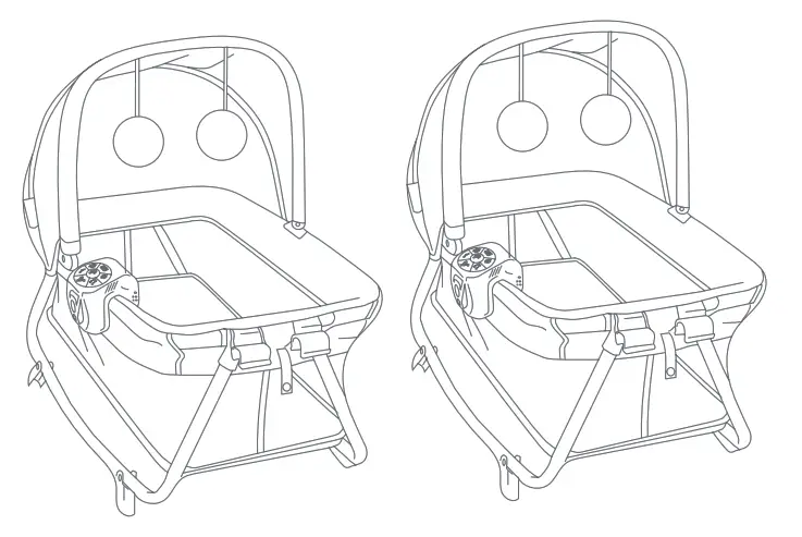 babytrend PY86XXXJ Lil' Snooze Deluxe III for Twins - ASSEMBLY MONTAJE ASSEMBLAGE