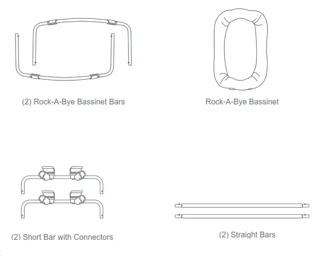babytrend PY86XXXJ Lil' Snooze Deluxe III for Twins - ATTENTION