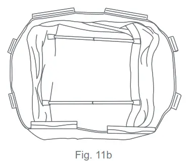babytrend PY86XXXJ Lil' Snooze Deluxe III for Twins - Fig. 11b