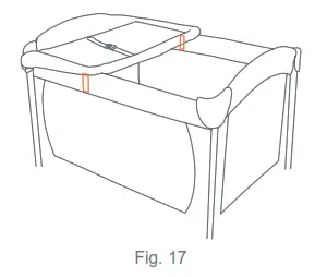 babytrend PY86XXXJ Lil' Snooze Deluxe III for Twins - Fig. 17