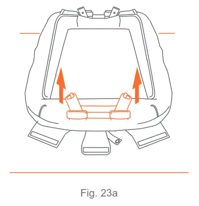 babytrend PY86XXXJ Lil' Snooze Deluxe III for Twins - Fig. 23a