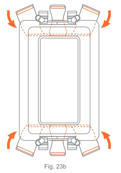 babytrend PY86XXXJ Lil' Snooze Deluxe III for Twins - Fig. 23b